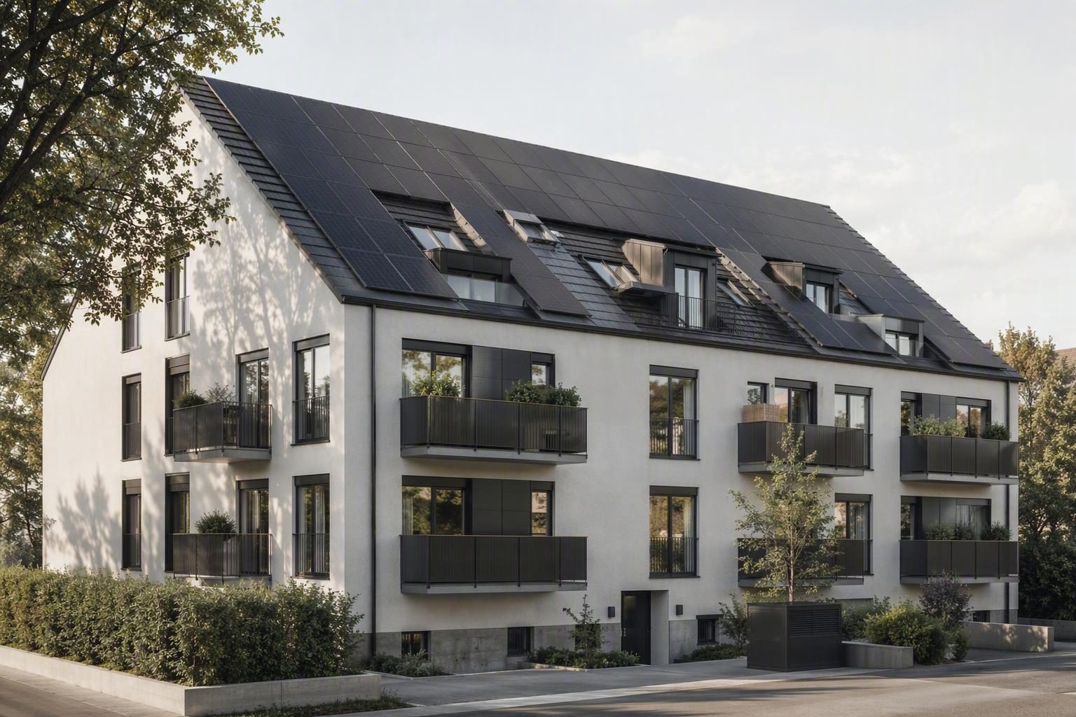 Immeuble d’habitation (image de synthèse)